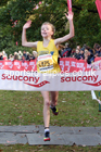 Girls under-13s 2021 National Cross Country Relays, Berry Hill Park, Mansfield. Photo: David T. Hewitson/Sports for All Pics